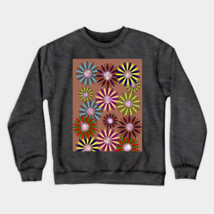 AUTUMNAL FLORAL SOUND Crewneck Sweatshirt